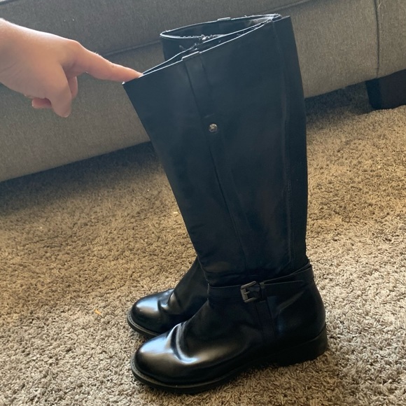 Black American Eagle Tall Boots - Picture 3 of 6